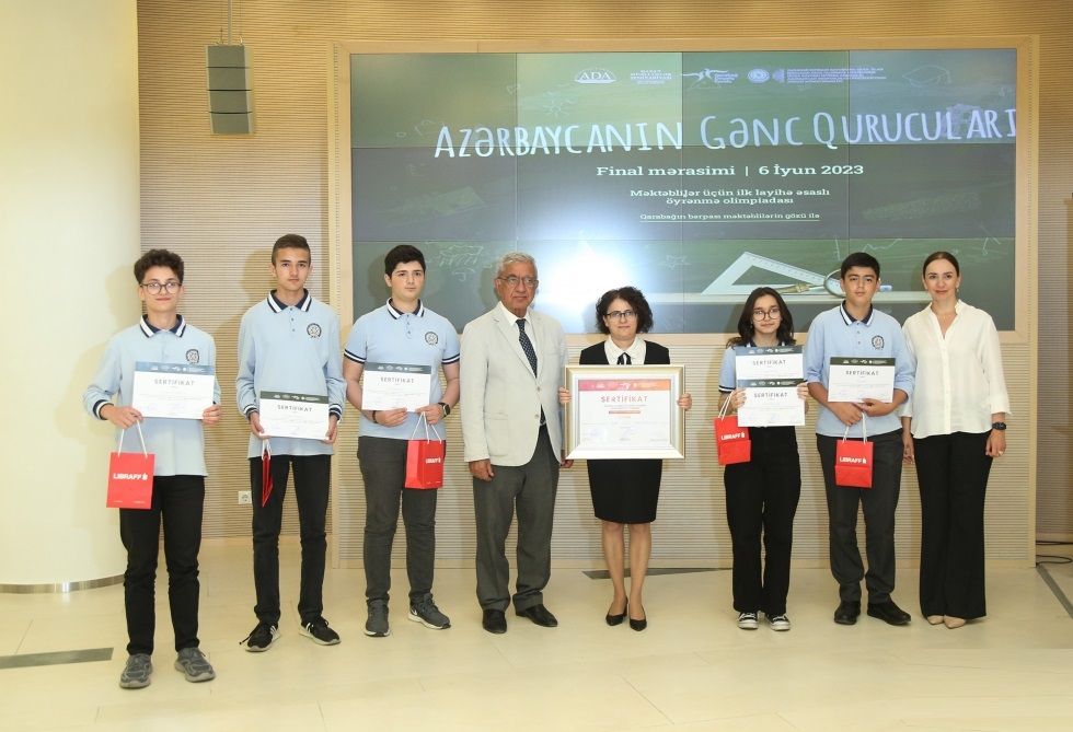 Final ceremony of joint project called Young Founders of Azerbaijan held at ADA University [PHOTOS] - Gallery Image