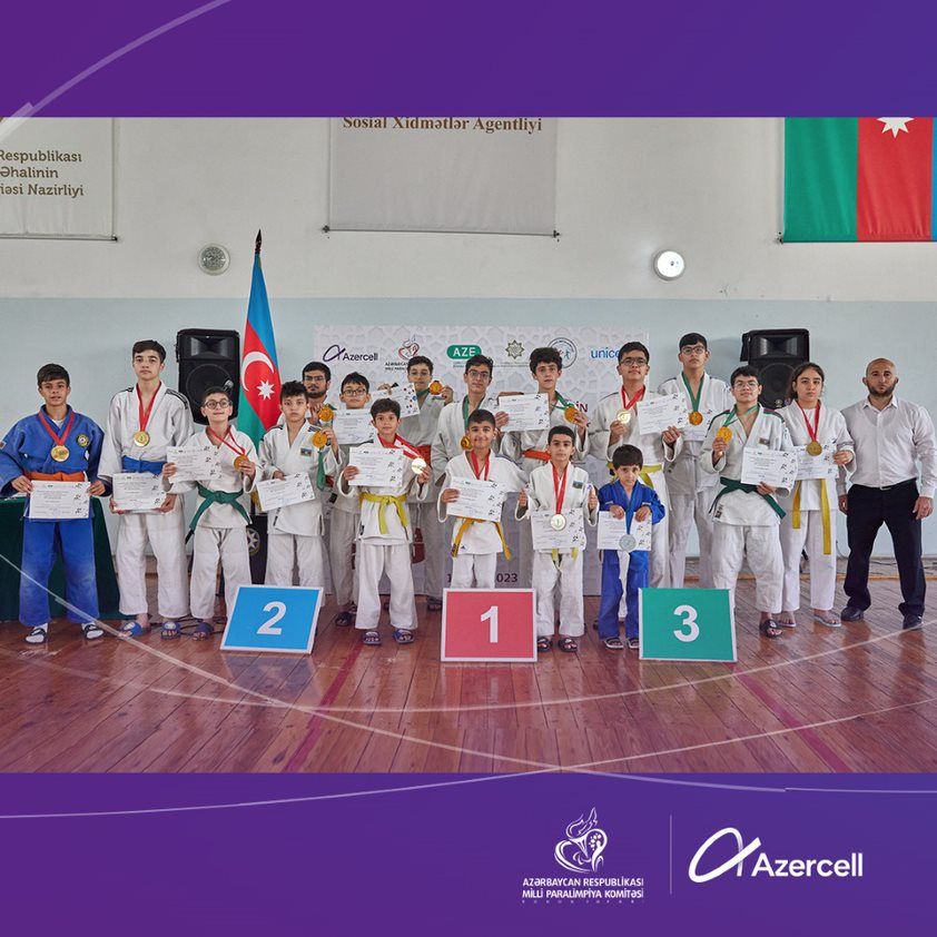 "Children's Paralympic Cup" tournament held with the support of Azercell [PHOTOS]
