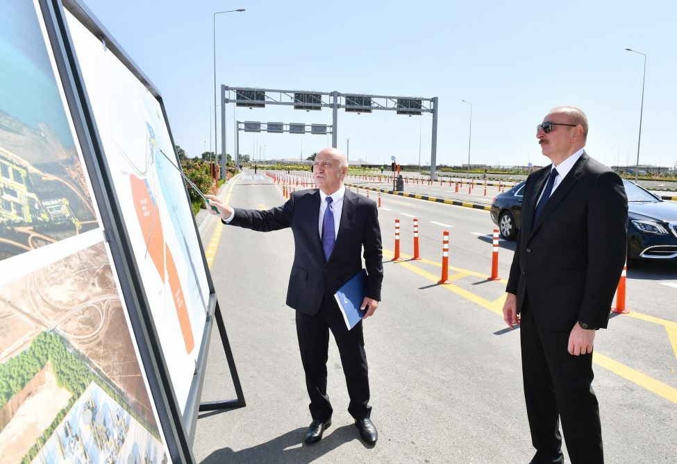 Azerbaijani President attends opening ceremony of first stage of Alat Free Economic Zone [PHOTOS/VIDEO] - Gallery Image