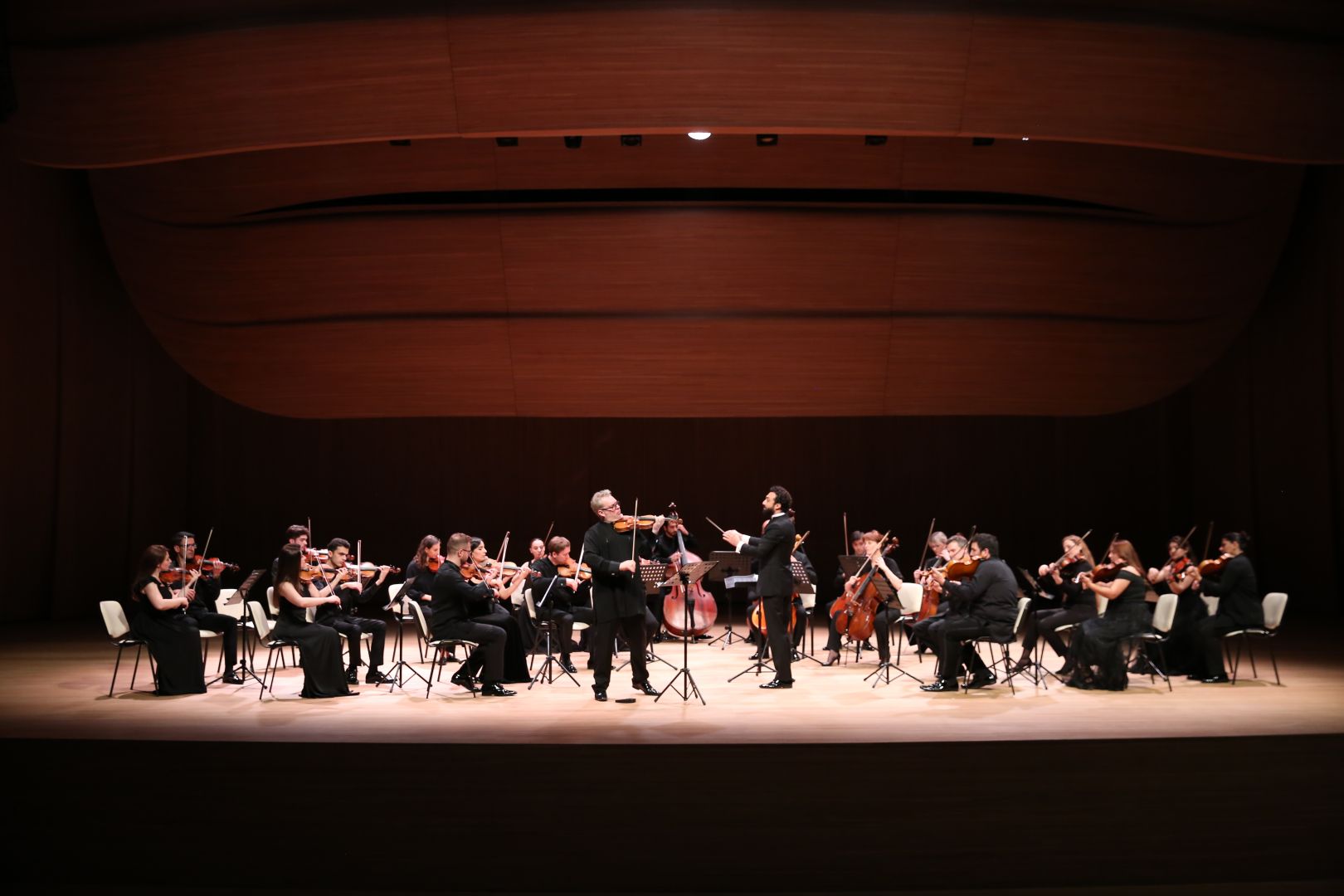 Kremerata Baltika soloists perform at Heydar Aliyev Center [PHOTOS/VIDEO]