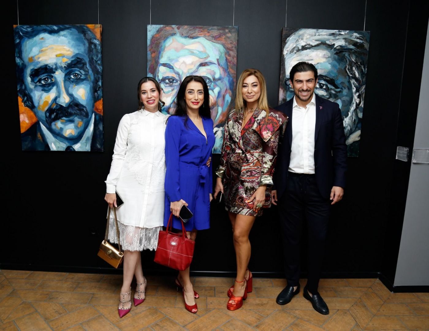 Portraits of outstanding luminaries demonstrated in Baku [PHOTOS]
