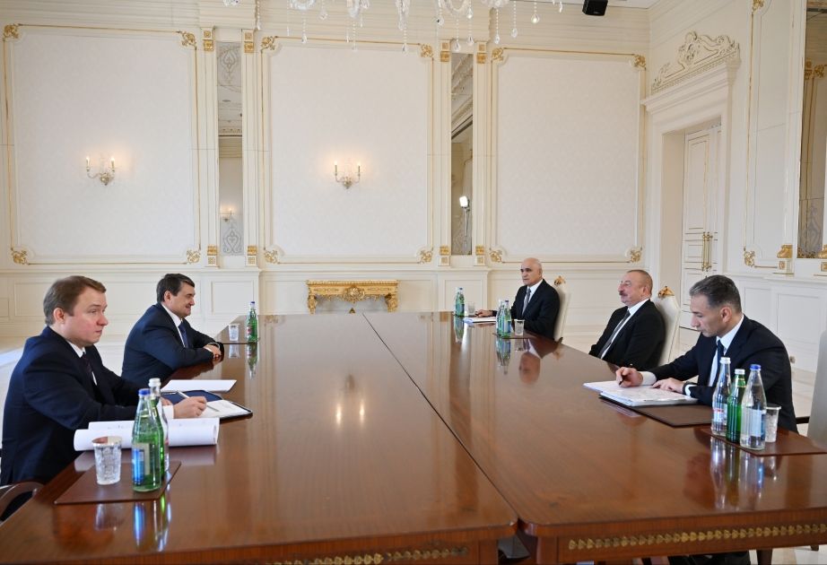 Azerbaijani President receives aide to President of Russia