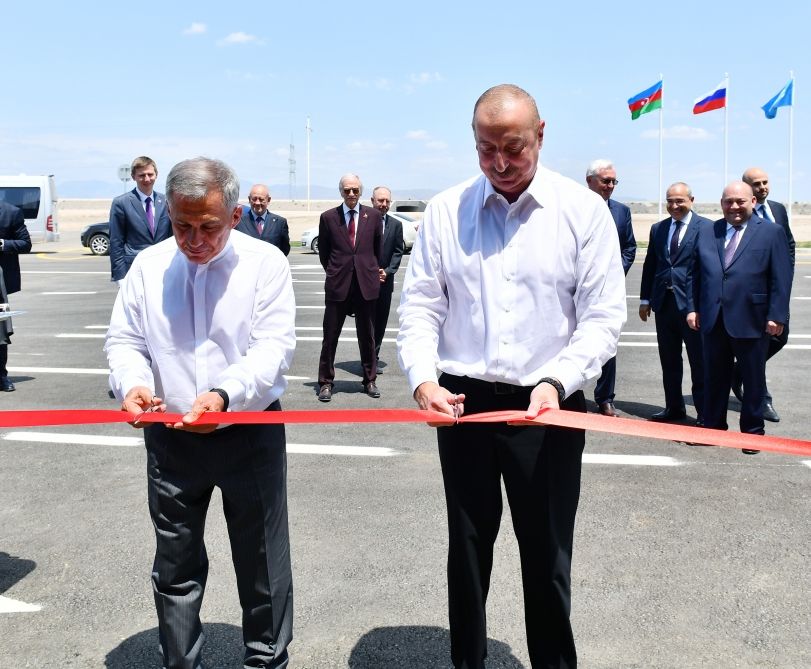 Auto Leasing Azerbaijan LLC opens in Araz Valley Economic Zone Industrial Park
President of Azerbaijan and Rais of Tatarstan attend the opening ceremony [PHOTOS/VIDEO]