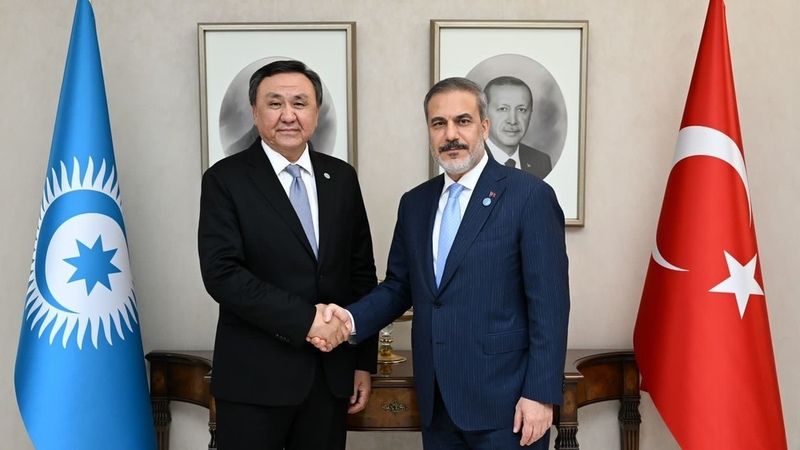 Foreign Minister of Türkiye and OTS Secretary General discuss preparations for OTS summit in Kazakhstan