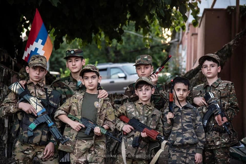 Armenians attract children to military activities in Azerbaijan’s Karabakh [PHOTOS/VIDEOS]