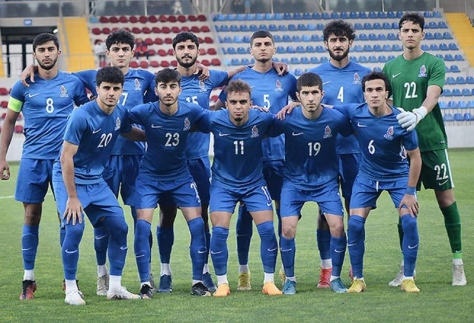 U-21 team of Azerbaijan plays friendly match in Baku training camp