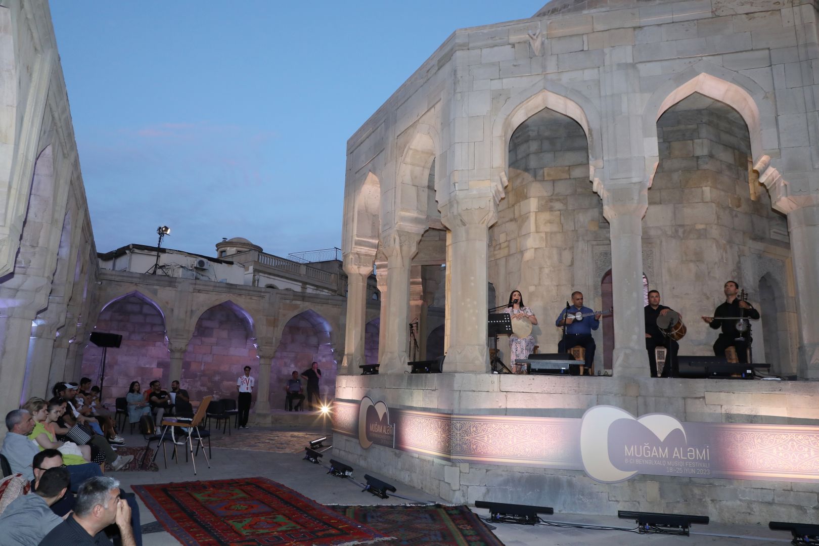 Mugham Marathon held at Baku's Shirvanshahs Palace captivates listeners [PHOTOS]
