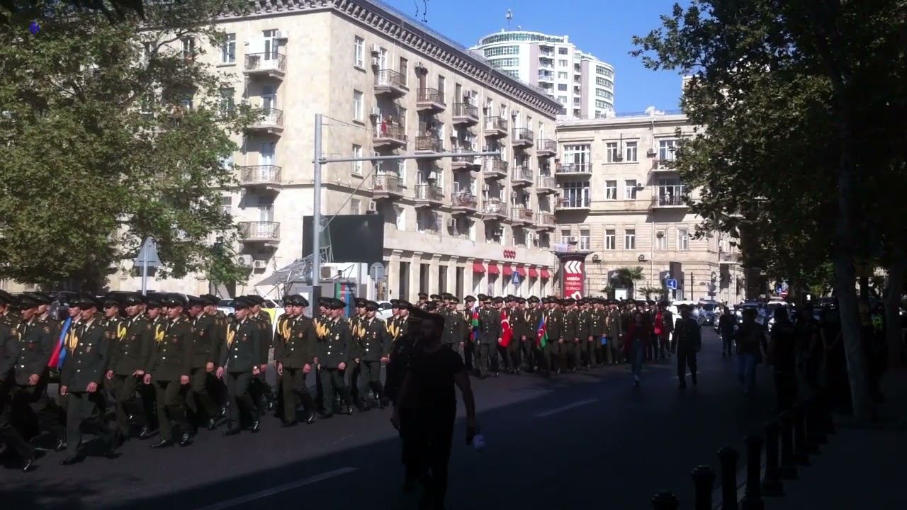 Parade of cadets held in Baku on Armed Forces Day [VIDEO]