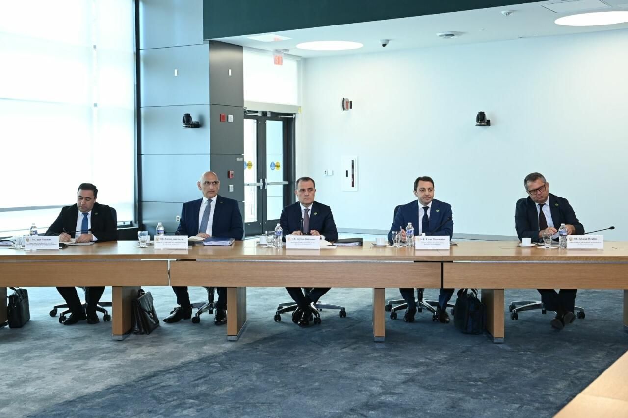 Trilateral meeting of Secretary of State Blinken and Foreign Ministers of Azerbaijan and Armenia kicks off in USA [PHOTOS] - Gallery Image