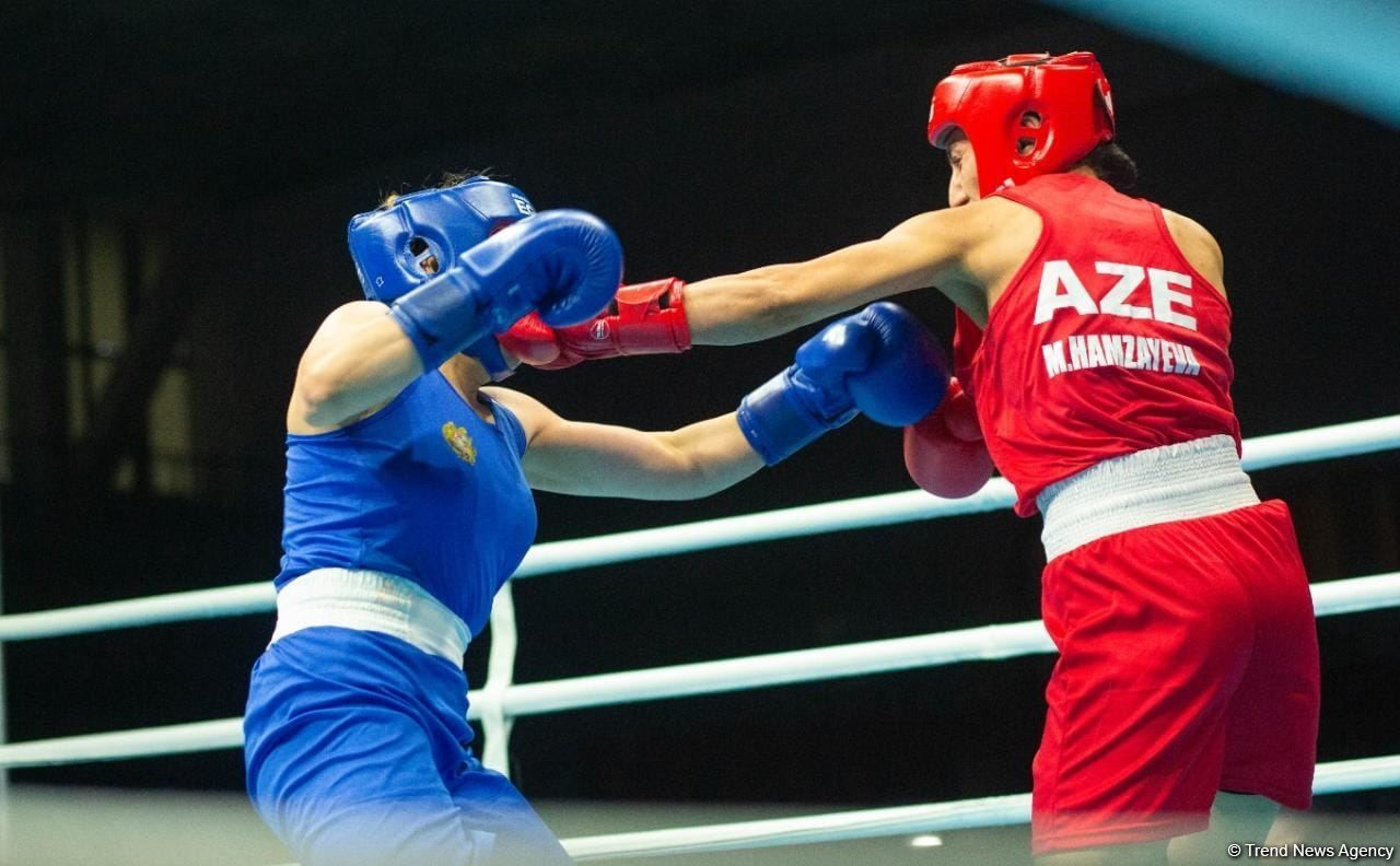 Azerbaijani female boxer defeates Armenian rival at European Games [PHOTOS]