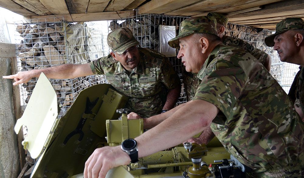 Chief of  General Staff of  Azerbaijan Army visits several combat positions [PHOTOS] - Gallery Image