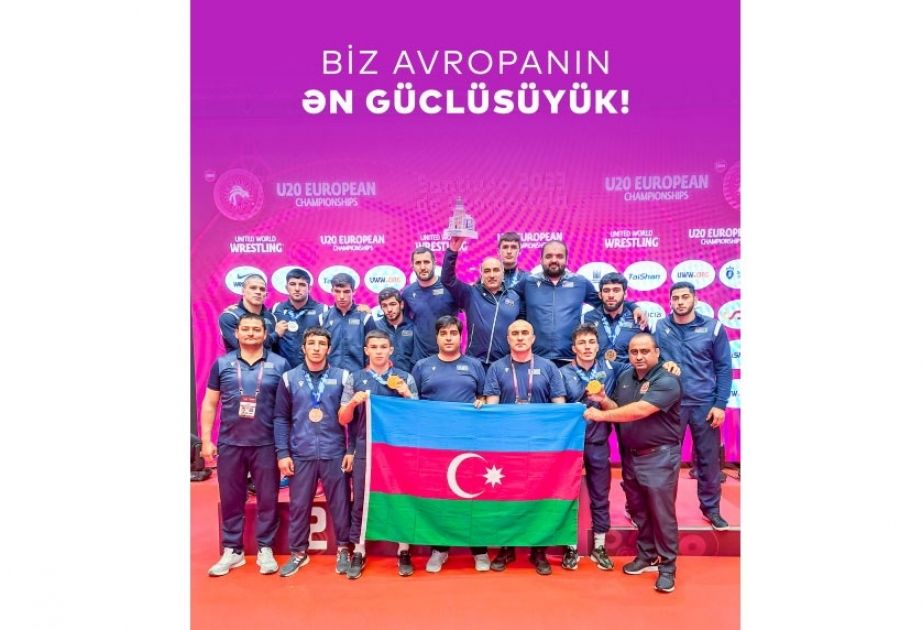 Azerbaijani freestyle wrestlers crowned European champions