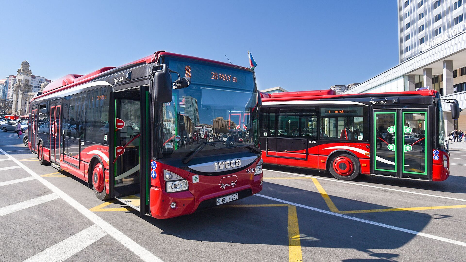 Delays in interval bus service in Baku announced
