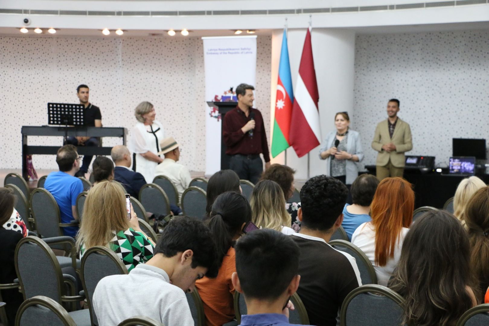 Documentary about Latvian composer screened in Baku [PHOTOS]