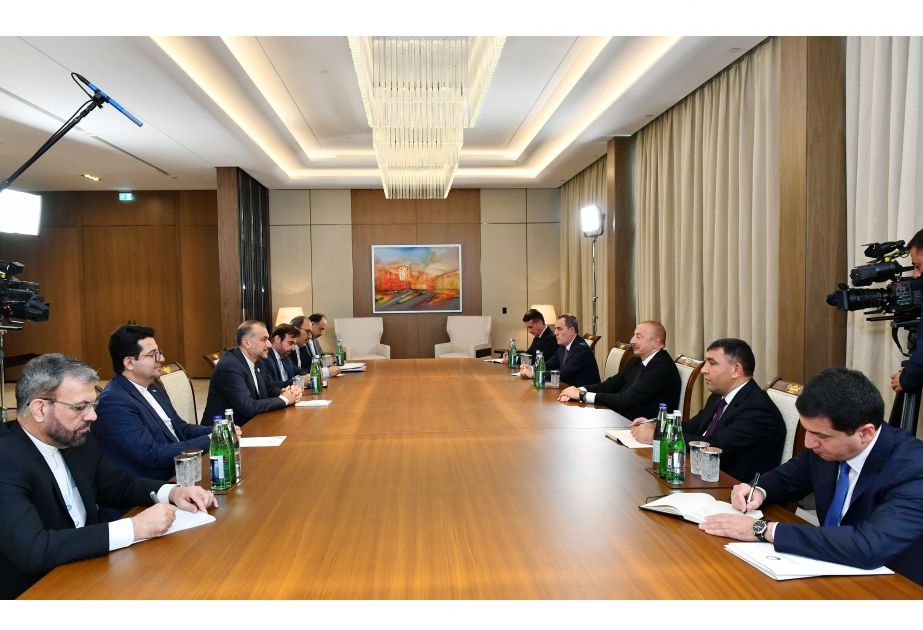 Azerbaijani President receives Iran's Foreign Minister [UPDATE]