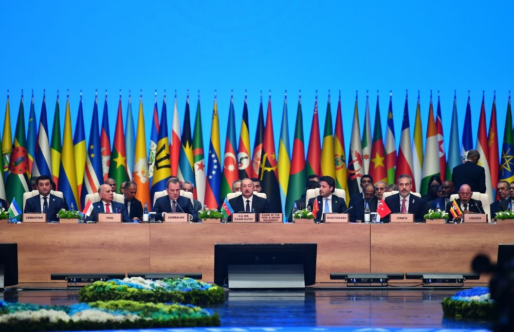 Azerbaijani President addresses Ministerial Meeting of NAM Coordinating Bureau being underway in Baku [PHOTOS/VIDEO]