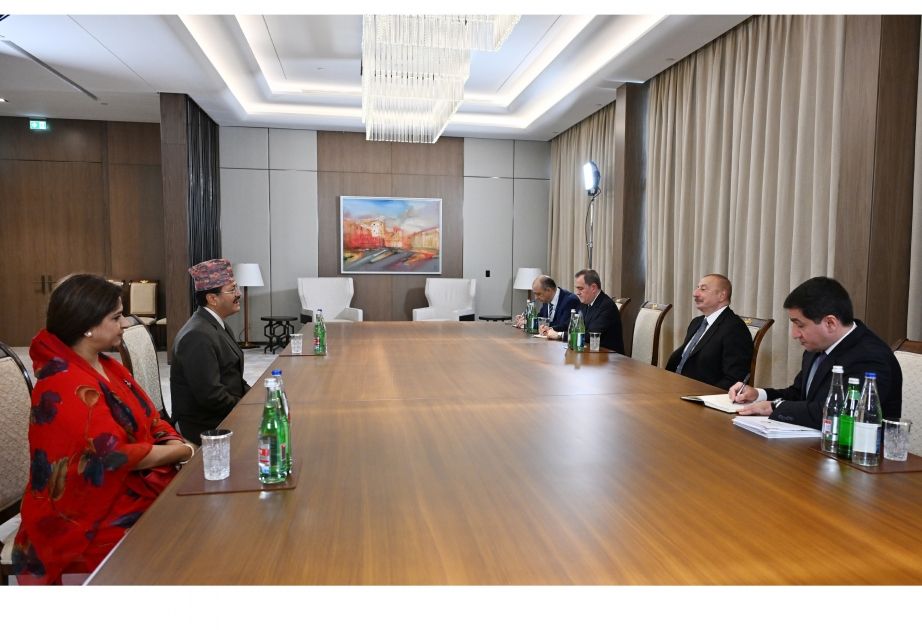 Azerbaijani President receives Foreign Minister of Nepal [UPDATE]