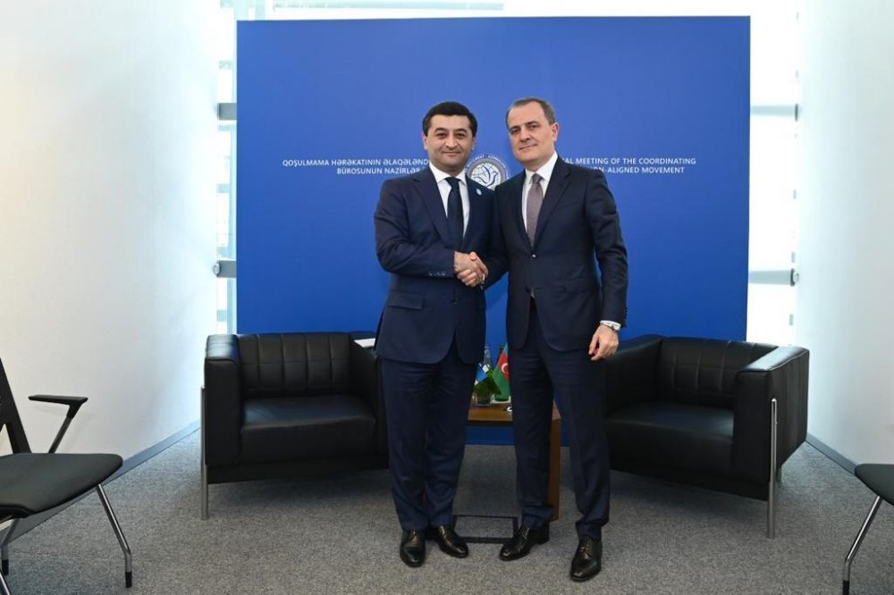 Azerbaijan's Bayramov meets with Uzbekistan's Foreign Minister