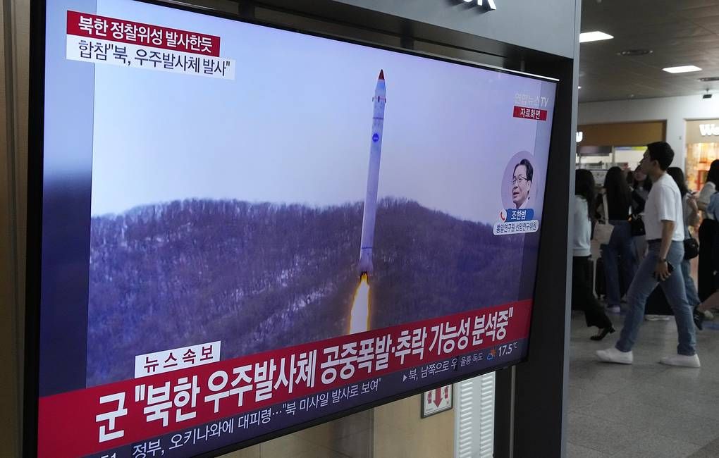 North Korea launches presumed ballistic missile
