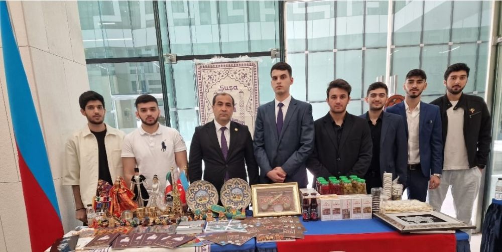 Azerbaijan's exhibition stand opened at Kuwait State University [PHOTOS]