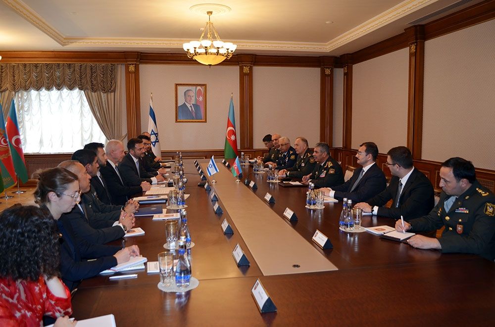 Azerbaijan and Israel discuss prospects for military-technical co-operation [PHOTOS]