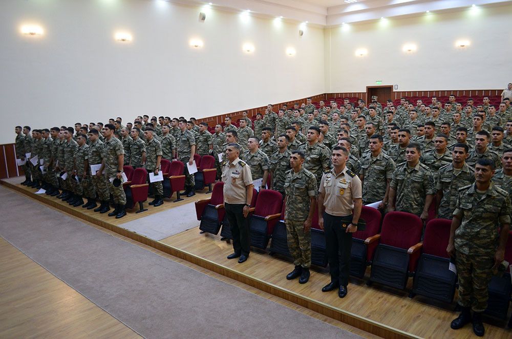 Azerbaijan Army holds graduation ceremonies of Reserve Officer Training Course [PHOTOS] - Gallery Image