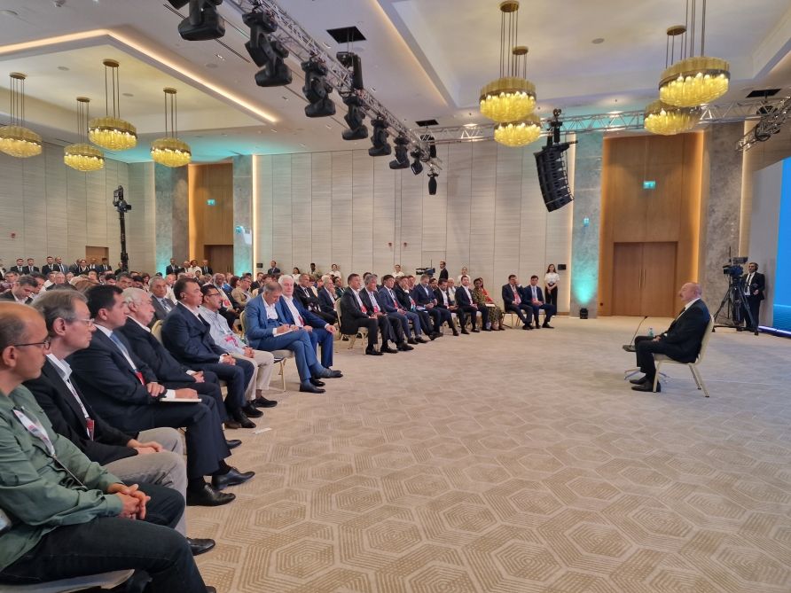 Azerbaijani President addresses Global Media Forum in Shusha [PHOTOS/VIDEO] [UPDATE]