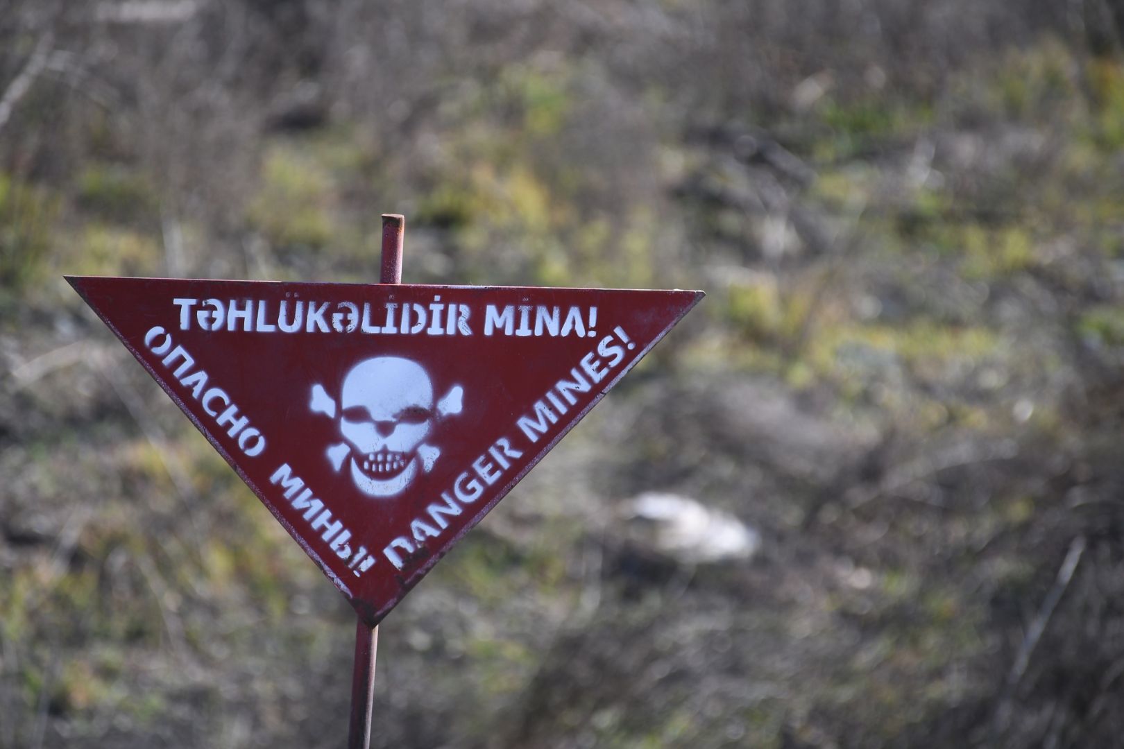 Israeli media highlights landmine issues in Azerbaijan