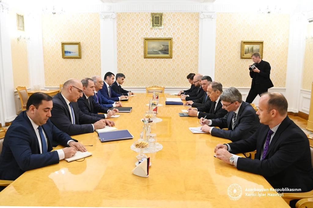 Meeting of Azerbaijani and Russian FM of took place in Moscow