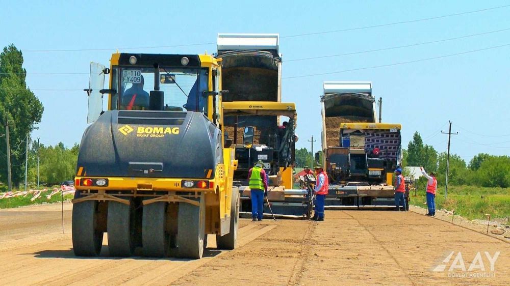 Aghdam-Hindarkh-Aghjabadi motorway is being reconstructed [PHOTO]