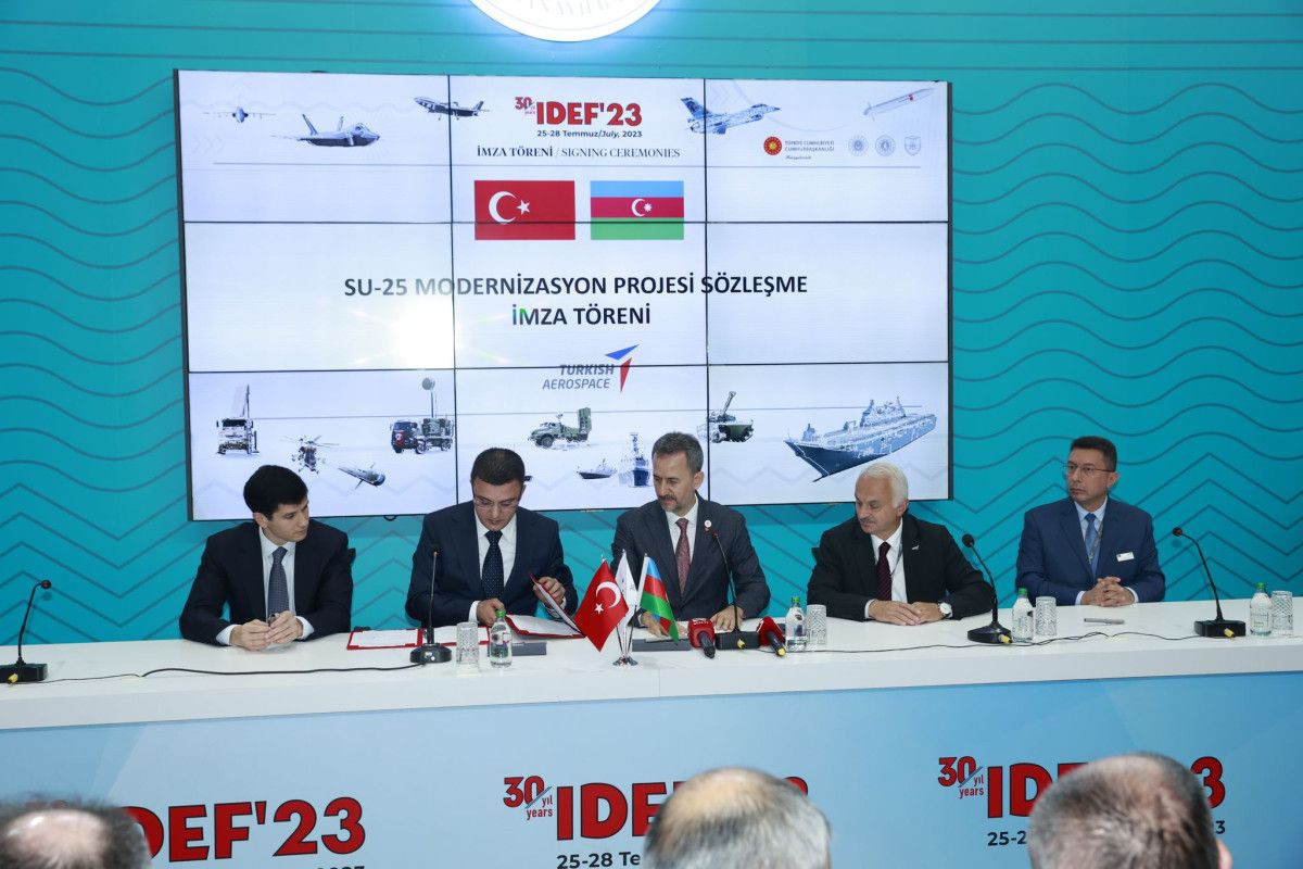 Azerbaijan signs agreement with Turkish company on Su-25 modernization