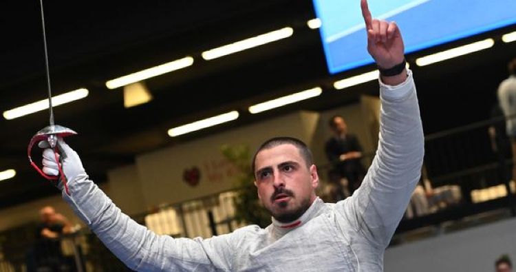 Georgian fencer Sandro Bazadze claims silver at World Championship in Milan