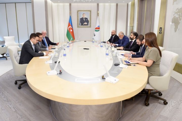 President of SOCAR meets with vice president of MOL Group