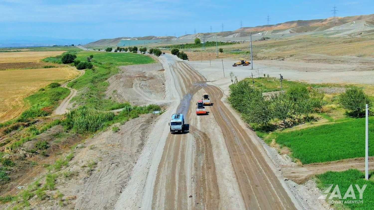 Horadiz-Zangilan highway is under repair [PHOTO]