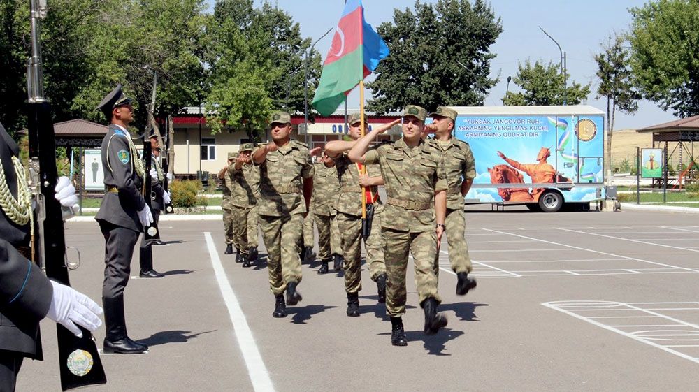 Solemn opening ceremony of "UZAZ-2023" exercises held in Uzbekistan [PHOTOS] - Gallery Image