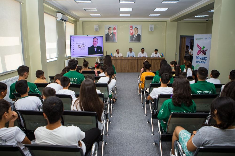 Presentation on volunteer activities in Zangilan held in Aghali village [PHOTOS]