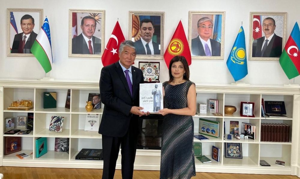 Int'l Turkic Culture & Heritage Foundation, TURKSOY discuss joint projects [PHOTOS]