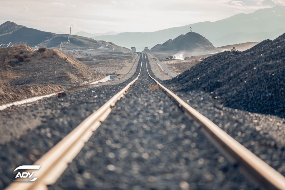 Construction of Horadiz-Aghband railway line is underway [PHOTO] - Gallery Image
