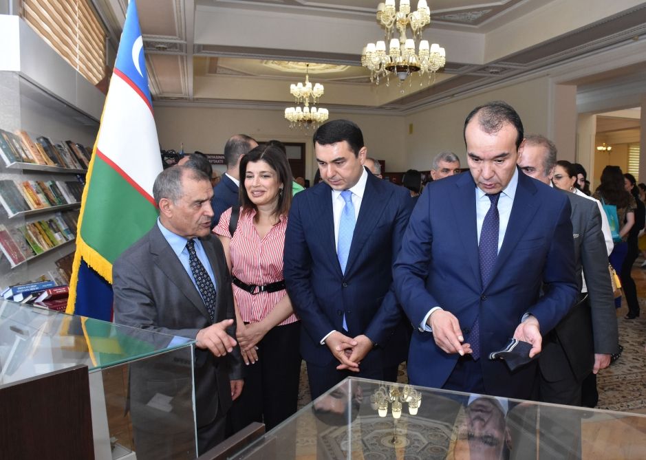 Azerbaijan's National Library opens Uzbek Literature Corner