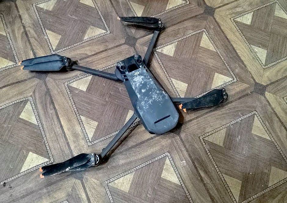 Quadrocopter belonging to the Armenian armed forces was intercepted [PHOTOS]