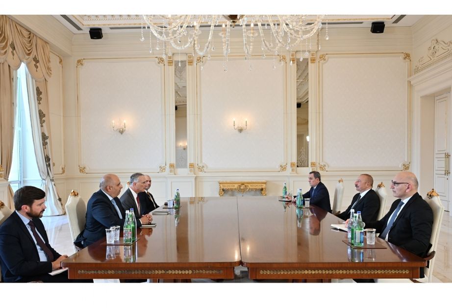 Azerbaijani President receives U.S. Department of State Senior Advisor for Caucasus Negotiations [VIDEO]