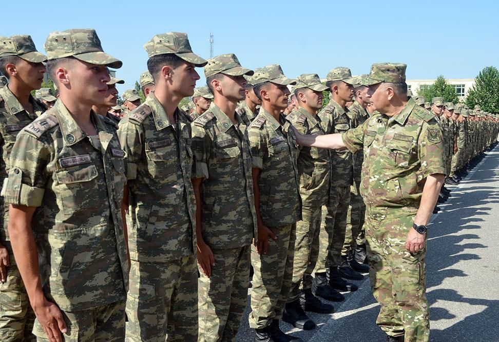 Azerbaijan's Def Ministry leadership inspect combat readiness at military units [PHOTOS]