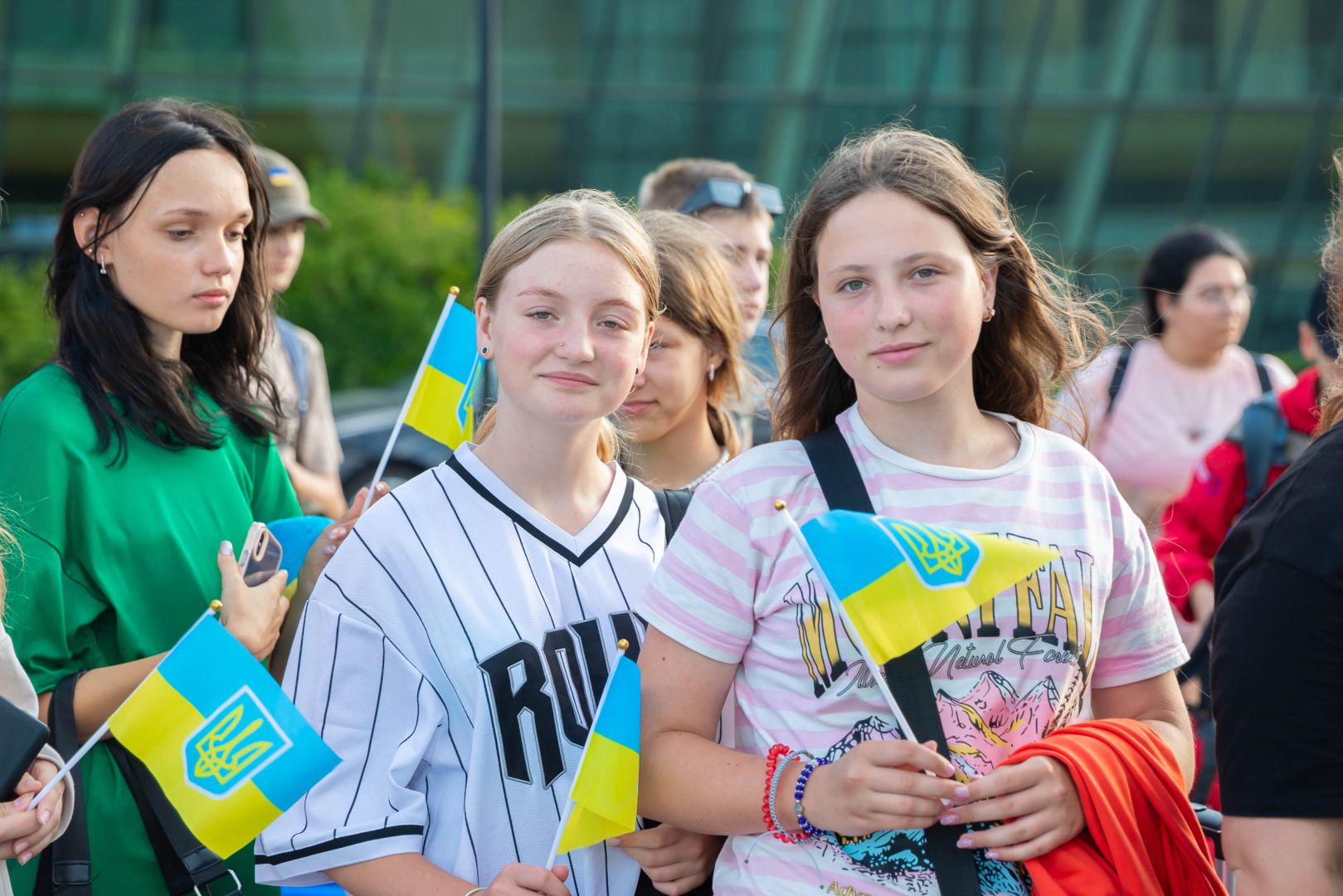 Group of Ukrainian children affected by war brought to Azerbaijan [PHOTOS/VIDEO]