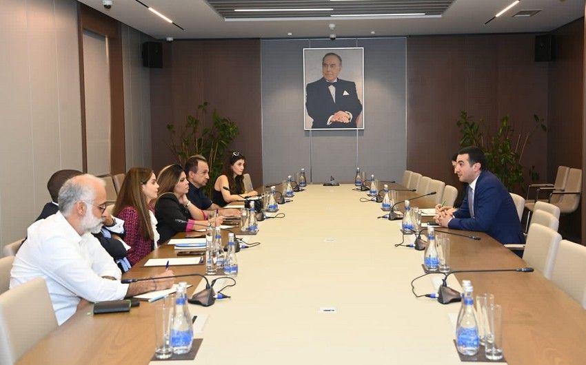 Representative of Azerbaijani Foreign Ministry meets with journalists from USA [PHOTOS]