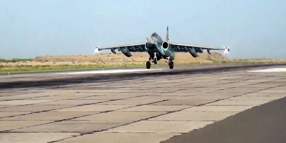 Azerbaijan Air Force aircraft conduct training flights [VIDEO]