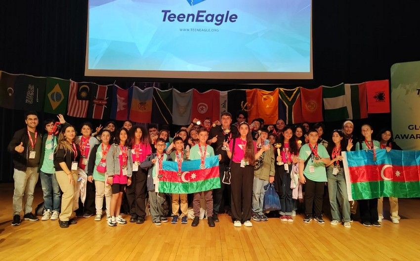 Azerbaijani schoolchildren take first place at International English Language Olympiad