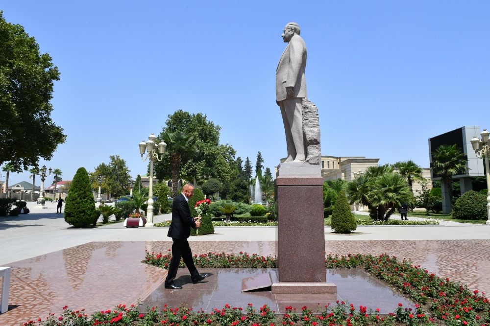 Azerbaijani President visits Barda district [PHOTOS/VIDEO]