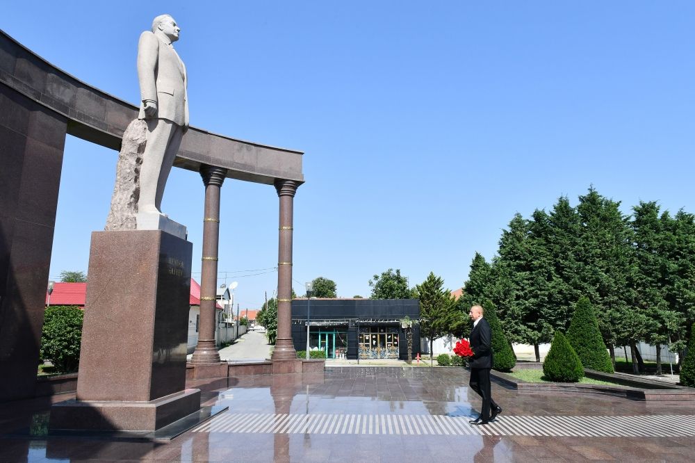 Azerbaijani President visits Shamkir district [PHOTOS/VIDEO]