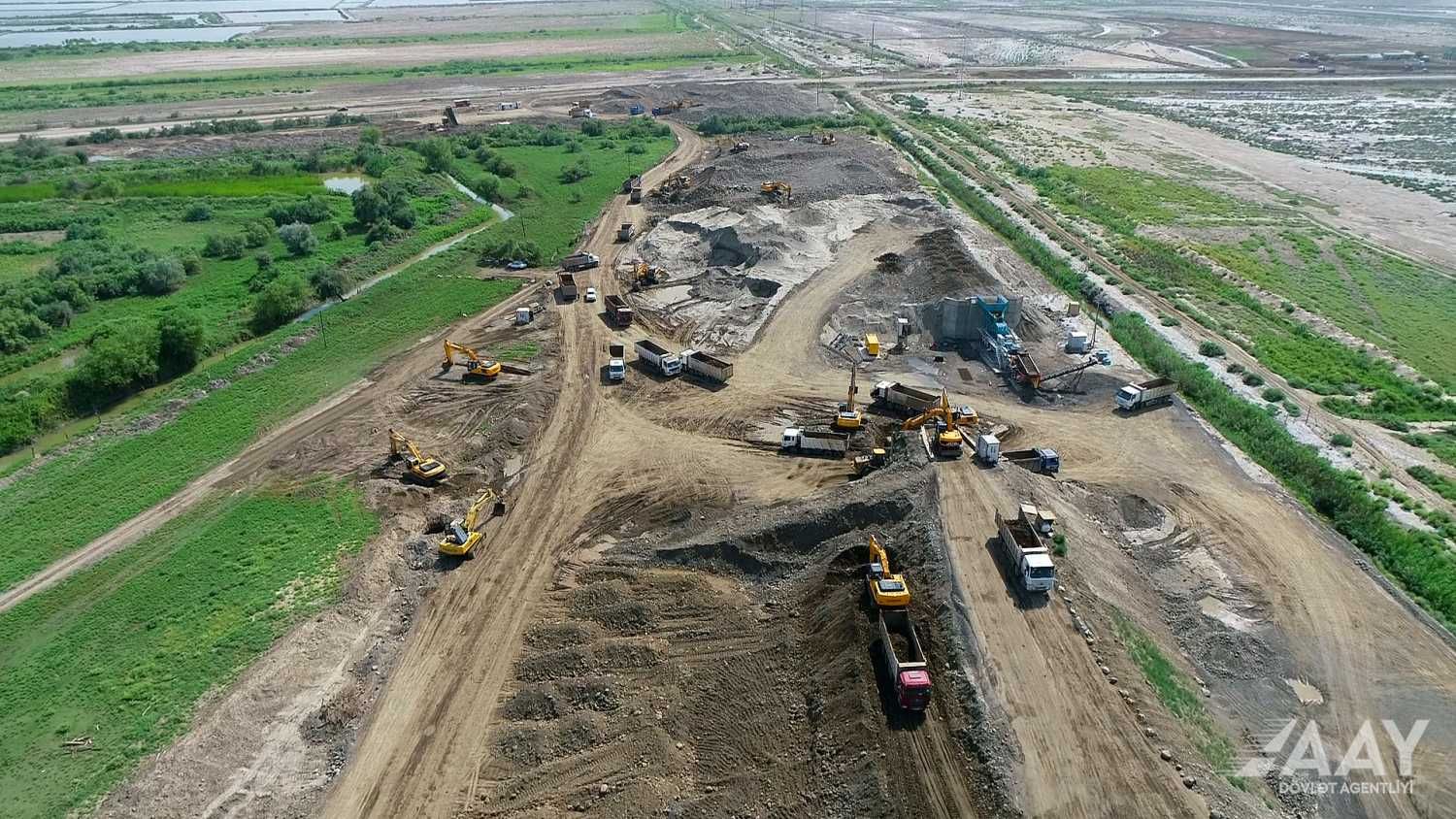 Reconstruction of Yenikend-Bilasuvar section of M3 motorway continues [PHOTOS/VIDEO]
