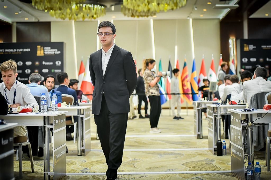 FIDE World Chess Cup: Azerbaijan's Nijat Abasov advances to 1/4 finals
